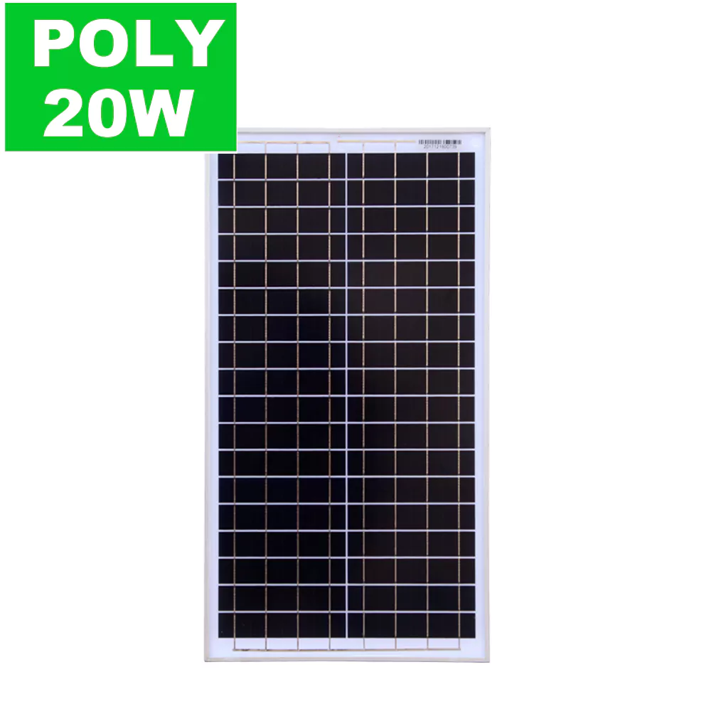 20W Polycrystalline solar panel