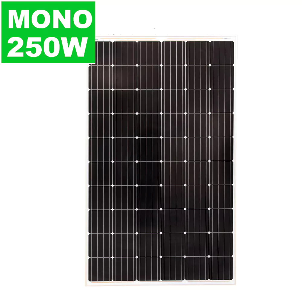250W Monocrystalline solar panel